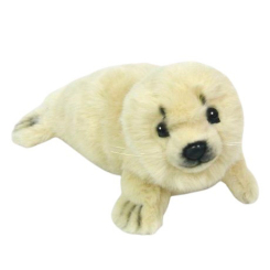 М'які тварини - М'яка іграшка Hansa Тюлень кремовий 35 см (4806021938980)
