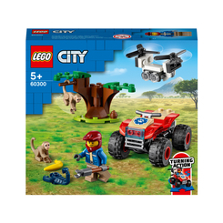 Конструктори LEGO - Конструктор LEGO City Квадроцикл для порятунку диких тварин (60300)