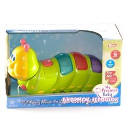 Машинки для малюків - Розвивальна іграшка Гусениця-каталка Redbox (23512)