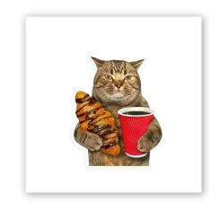 Набори для творчості - 3D стікер Tattooshka Go to Coffe (SX-227)