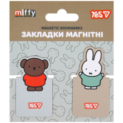 Школьные принадлежности - Закладки магнитные Yes Miffy 2 шт (708836)