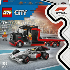 Конструктори LEGO - Конструктор LEGO City F1 Display Truck with Audi F1 Race Car (60493)