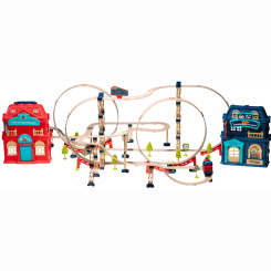 Железные дороги и поезда - Игровой набор Otamanko Храбрый паровозик 173 детали (532.02.28) Железные дороги и поезда - Игровой набор Otamanko Храбрый паровозик 173 детали (532.02.28)
