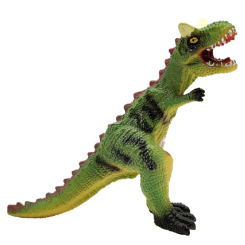 Фигурки животных - Интерактивная игрушка Bibi Toys Динозавр зеленый (762213BT/1)