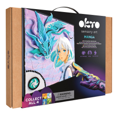 Набори для творчості - Набір для творчості OKTO 3D картина Manga Повітря (20040)