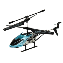 Радиоуправляемые модели - Игрушечный вертолет Shantou Jinxing голубой на радиоуправлении (JL801-1/3)