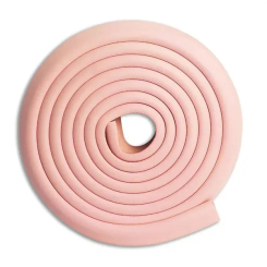 Товари для догляду - ​Захисна стрічка від гострих країв Babyhood 4 м рожева (BH-601P)