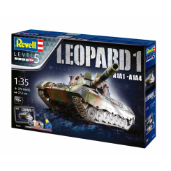 Конструктори з унікальними деталями - Конструктор Revell Танк Leopard 1 A1A1-A1A4 (RVL-05656)