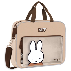 Рюкзаки и сумки - Сумка школьная Yes В-1 Miffy Bunny А4 формат (550420)