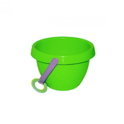 Набори для пісочниці - Дитяче Відро "Латаття" Colorplast 1 081 Зелений (26693s31355)