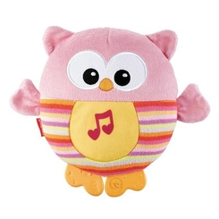 Мобайлы, ночники, проекторы - Мягкая игрушка-ночник Fisher-Price Сова со звуковым эффектом (CDN88)
