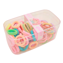Бижутерия и аксессуары - Набор из микса резинок в боксе Zhorya мультиколор 100 шт (23I1/4) Бижутерия и аксессуары - Набор из микса резинок в боксе Zhorya мультиколор 100 шт (23I1/4)