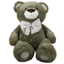 Мягкие животные - ​Мягкая игрушка Копиця Мишка Бублик 4 капучино 150 см (00002-12/4)