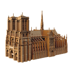 3D-пазли - 3D пазл Cartonic Notre-dame de Paris (CARTNOTRE)