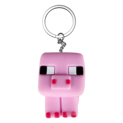 Брелоки - Брелок Minecraft Свинка (JTMIN-35201-2/6) Брелоки - Брелок Minecraft Свинка (JTMIN-35201-2/6)