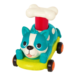 Машинки для малышей - Машинка Battat Лапкомобили Песик бирюзовый (BX2504Z)