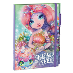 Канцтовары - Блокнот Nebulous stars Черные листы делюкс Коралия (11583/3)