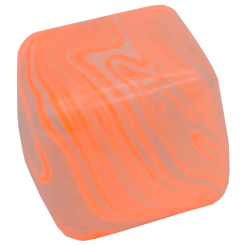 Антистресс игрушки - Игрушка-антистресс Monster Gum Крутой замес Marble Cube оранжево-белая (38978/4)