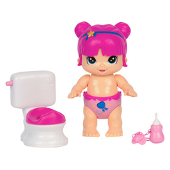 Маленькие куклы - Интерактивная кукла Moose Bizzy Bubs Chloe ходит на горшок (28754)