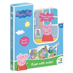 Товари для малювання - Набір розмальовок DoDo​ Малюй водою Peppa Pig (200443)