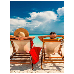 Мозаика - Алмазная картина Strateg Отдых на пляже 40 х 50 см (4823113869014/1GC86028)
