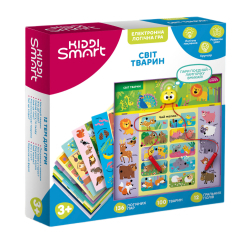 Настільні ігри - Настільна гра Kiddi Smart Вікторина Світ тварин (157-A-001-UA) Настільні ігри - Настільна гра Kiddi Smart Вікторина Світ тварин (157-A-001-UA)