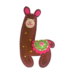 Набори для творчості - Набір для творчості Apli Krapli Зший сам іграшку з фетру Лама (4820198700997) Набори для творчості - Набір для творчості Apli Krapli Зший сам іграшку з фетру Лама (4820198700997)