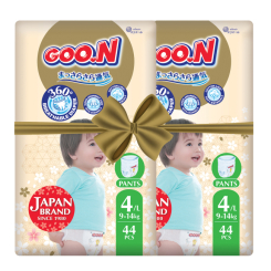 Товары по уходу - Трусики-подгузники Goo.N Premium soft L (9-14 кг) 88 штук (F1010101-157-2)