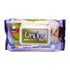 Товари для догляду - Вологі серветки Unijoy 80 шт (6973920542339)