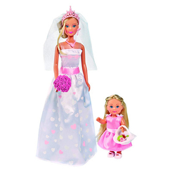 Куклы - Игровой набор Steffi & Evi Невеста и ее подружка (5733334)