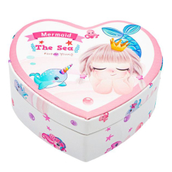 Ювелирные украшения - Шкатулка для украшений Shantou Yisheng Русалочка сердце (FG240424016D) Ювелирные украшения - Шкатулка для украшений Shantou Yisheng Русалочка сердце (FG240424016D)