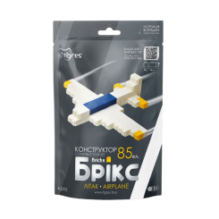 Блокові конструктори - Конструктор Tigres Брікс Літак 85 елементів (40003) Блокові конструктори - Конструктор Tigres Брікс Літак 85 елементів (40003)