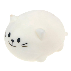 Антистрес іграшки - Стретч-антистрес Monster Gum Крутий заміс Marshmallow Cat білий (T20327/3)