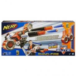 Помповое оружие - Бластер Nerf Elite Rhino-Fire 50 стрел (34276) Помповое оружие - Бластер Nerf Elite Rhino-Fire 50 стрел (34276)