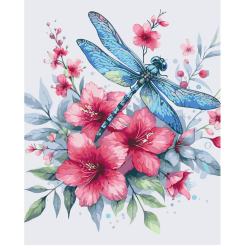 Товары для рисования - Картина по номерам Art Craft Бабка в цветах 40 х 50 см (11693-AC)