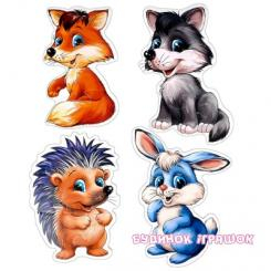 Пазли - М'які пазли Лісові звірята Ranok Creative (9789667452513)