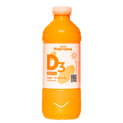 Сладости - Вода AQUA Миргород с витамином D3 2000 МЕ 0,33 л н/г (4820010772652)