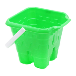 Набори для пісочниці - Відро Башта Toys Plast Зелений (ІП.20.004) (140199)