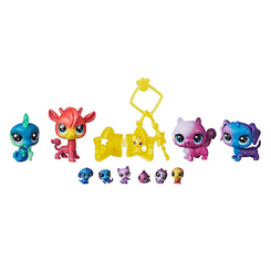 Игрушечные наборы - Игрушечный набор Littlest Pet Shop Маленький Зоомагазин Космическая коллекция (E2130)
