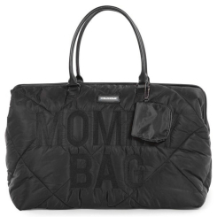 Рюкзаки и сумки - Сумка Childhome Mommy bag puffered black (CWMBBPBL)