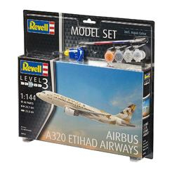 3D-пазлы - Набор для моделирования Revell Пассажирский самолет Airbus A320 1:144 (RVL-63968)