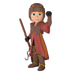 Фігурки персонажів - Фігурка Funko Pop Rock Candy Harry Potter Рон у формі для квідичу (30286)