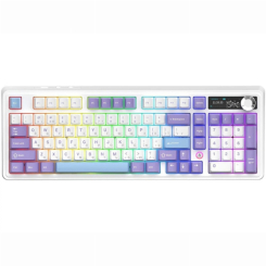 Клавіатура і миші - Клавіатура бездротова Ajazz AK980 V2 Gift Switch V2 White (AK980-V2-G-PWB)