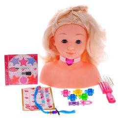 Ляльки - Голова для макіяжу та зачісок Princess Coralie (5236)