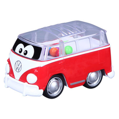 Машинки для малышей - Машинка Bb junior Volkswagen Samba Poppin bus красная (16-85109/16-85109 red)