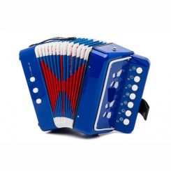 Музичні інструменти - Дитяча гармошка Shantou Huada Toys 6429 Синій (6429Blue)