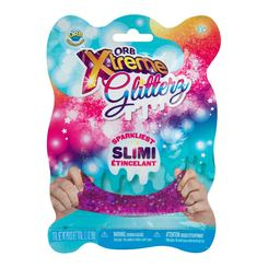 Антистресс игрушки - Слайм ORB Slimy xtreme glitterz Фиолетовые блестки (ORB40557-3)