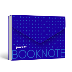 Канцтовары - Блокнот Artbooks Booknote Pocket синий (4820245450165)