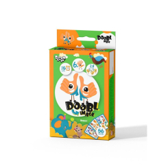 Настольные игры - Настольная игра Doobl image mini Animals укр Данкотойз (DBI-02-03U) (138566)