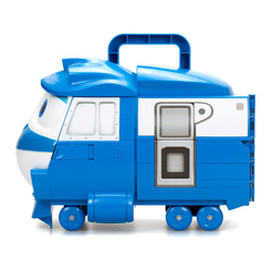 Автотреки, паркінги та гаражі - Кейс для зберігання роботів-паровозів Silverlit Robot trains Кей (80175)